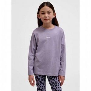 Pantalon Hummel Jr Fast L/S Enfant Lavande | 638008-251