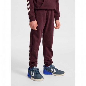 Pantalon Hummel Jr Regular Adj Waist Enfant Bordeaux | 102510-095