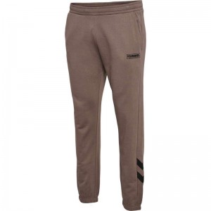 Pantalon Hummel Legacy Regular Plus Homme Marron | 366828-722