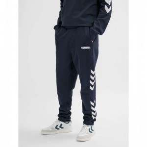 Pantalon Hummel Legacy Tapered Homme Bleu Marine | 804842-861