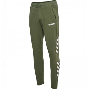 Pantalon Hummel Legacy Tapered Homme Vert | 604830-925