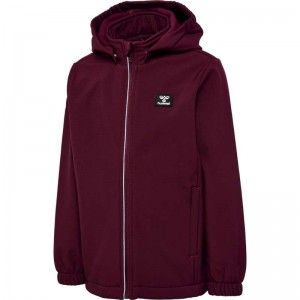 Pantalon Hummel Mars Softshell Enfant Bordeaux | 036473-735