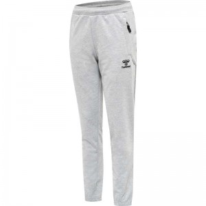 Pantalon Hummel Move Grid Cotton Enfant Grise | 437039-204