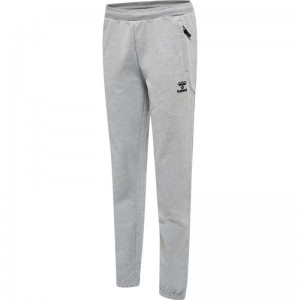 Pantalon Hummel Move Grid Cotton Femme Grise | 164264-070