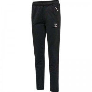 Pantalon Hummel Move Grid Cotton Femme Noir | 291238-992