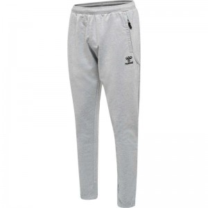 Pantalon Hummel Move Grid Cotton Homme Grise | 457310-657