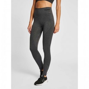 Pantalon Hummel Mt Hana 2.0 Seamless Mw Femme Noir | 667433-377