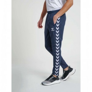 Pantalon Hummel Nathan 2.0 Tapered Homme Bleu Marine | 430359-613