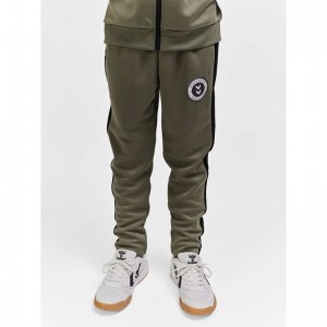 Pantalon Hummel Odin Enfant Vert Olive | 626607-567