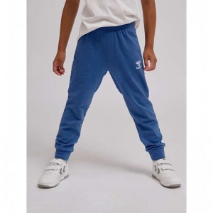 Pantalon Hummel On Adjust Waist Enfant Bleu | 328262-924