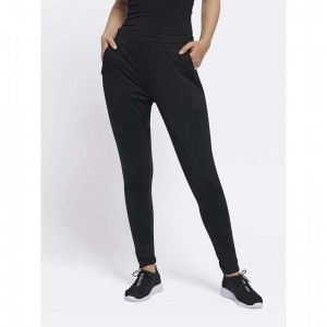Pantalon Hummel Selby Tapered Femme Noir | 410756-250