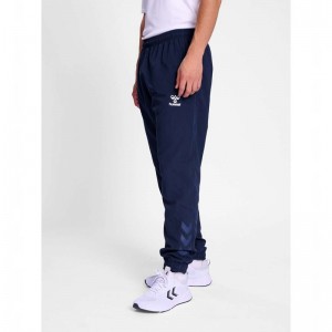 Pantalon Hummel Travel Woven Homme Bleu Marine | 693839-659