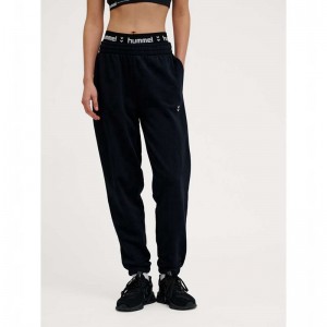 Pantalon Survêtement Hummel Pulse W Femme Noir | 373575-425