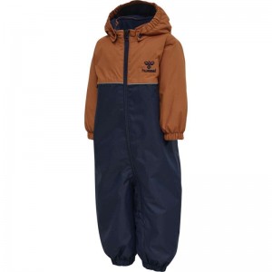 Pantalon Survêtement Hummel Snoopy Tex Snow Enfant Marron | 073536-448