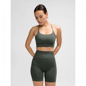 Peignoir Hummel Tiffy Seamless Top Femme Vert | 426669-970