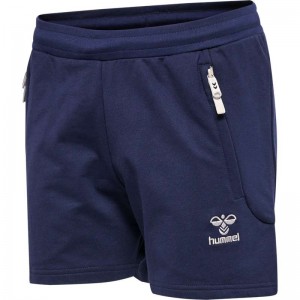 Sacs à Dos Hummel Move Grid Cotton Femme Bleu Marine | 382223-931