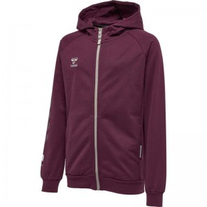 Sacs à Dos Hummel Move Grid Cotton Zip Enfant Fushia | 644378-950