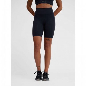 Short Hummel Alive Seamless High Waist Femme Noir | 428896-958