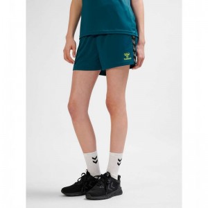 Short Hummel Authentic Pl Femme Bleu | 732306-946