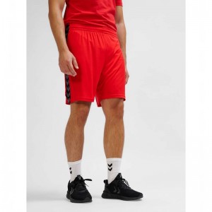 Short Hummel Authentic Pl Homme Rouge | 293669-461