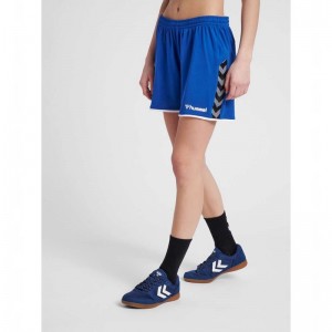 Short Hummel Authentic Poly Femme Bleu | 378339-179
