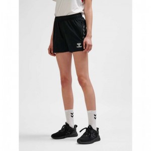 Short Hummel Authentic Woven Femme Noir | 129872-982