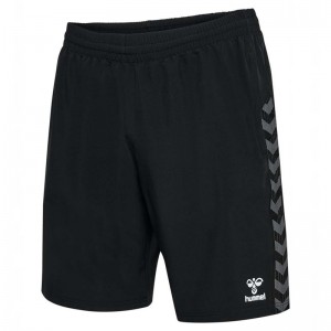 Short Hummel Authentic Woven Homme Noir | 712452-318