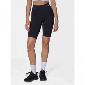 Short Hummel Clea Seamless Cycling Femme Noir | 204788-344