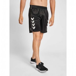 Short Hummel Core Xk Poly Coach Homme Noir | 058239-319