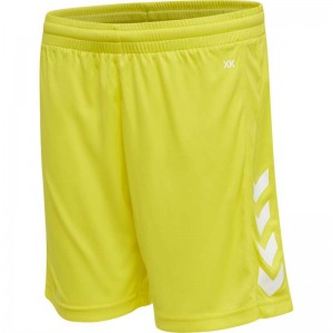 Short Hummel Core Xk Poly Enfant Jaune | 197781-652