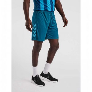 Short Hummel Core Xk Poly Homme Bleu | 040870-460