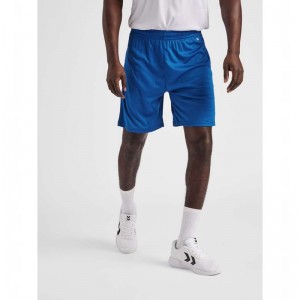 Short Hummel Core Xk Poly Homme Bleu | 368831-414