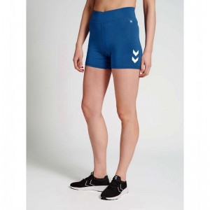 Short Hummel Core Xks Femme Bleu | 612775-273
