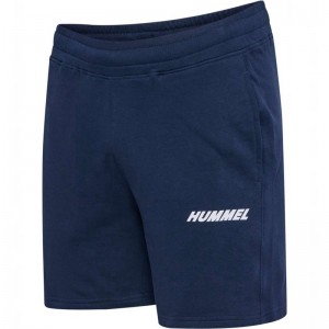 Short Hummel Elemental Cotton Homme Bleu Marine | 112633-544