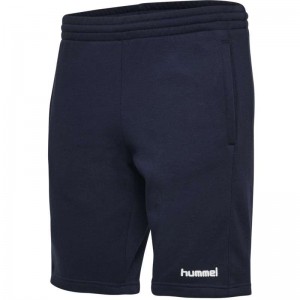 Short Hummel Go Cotton Bermuda Femme Bleu Marine | 253688-285
