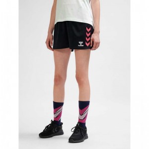 Short Hummel Graphic Universe Femme Noir | 393268-351