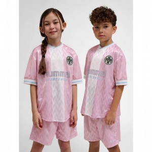 Short Hummel Jr Loose Fb Jersey S/S Enfant Rose | 978281-273