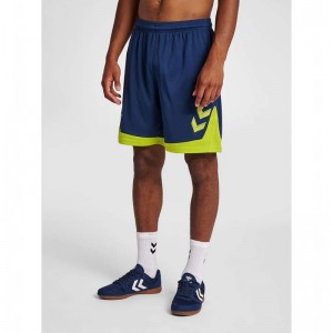 Short Hummel Lead Poly Homme Bleu Marine | 028999-256
