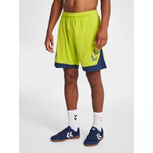 Short Hummel Lead Poly Homme Vert | 013078-661