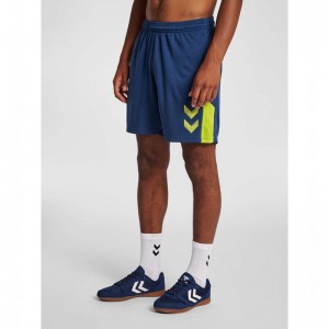 Short Hummel Lead Trainer Homme Bleu Marine | 644154-976