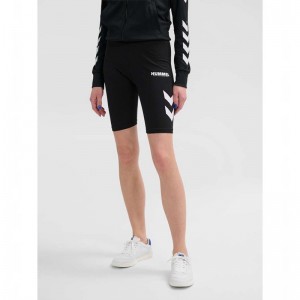 Short Hummel Legacy Tight Femme Noir | 526903-517