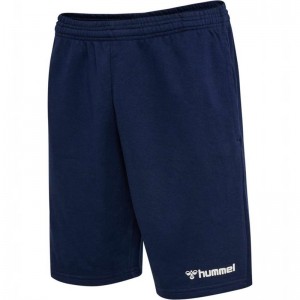 Short Hummel Mover Cotton Bermuda Homme Bleu Marine | 680906-915