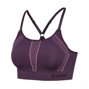 Short Hummel Mt Power Seamless Femme Violette | 542944-543