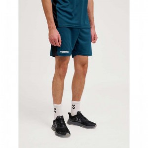 Short Hummel Multi Pl Homme Bleu Marine | 735729-793