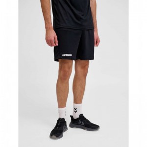 Short Hummel Multi Pl Homme Noir | 070211-543