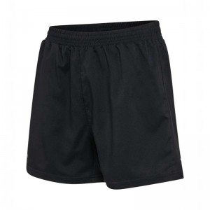 Short Hummel Nwlmax Zip Pocket W Femme Noir | 227490-108