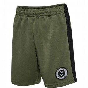 Short Hummel Odin Enfant Vert Olive | 708306-209