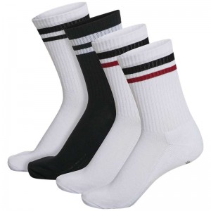 Short Hummel Retro 4-packs Mix Homme Blanche | 056361-838