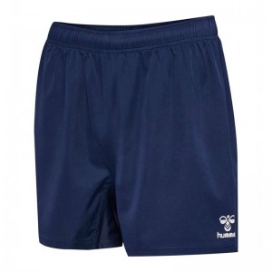 Short Hummel Rugby Woven Homme Bleu Marine | 502960-568