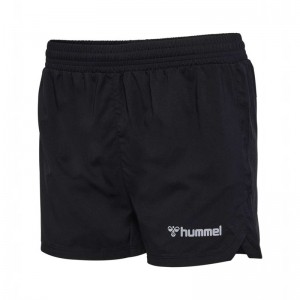 Short Hummel Run Femme Noir | 113737-846